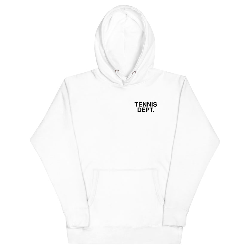 Tennis Dept Unisex Hoodie by CoVA Tennis