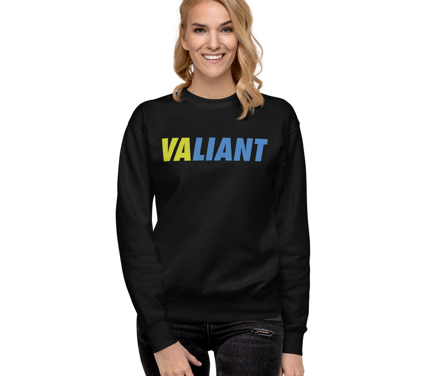 VALIANT by CoVA Tennis Unisex Premium Sweatshirt