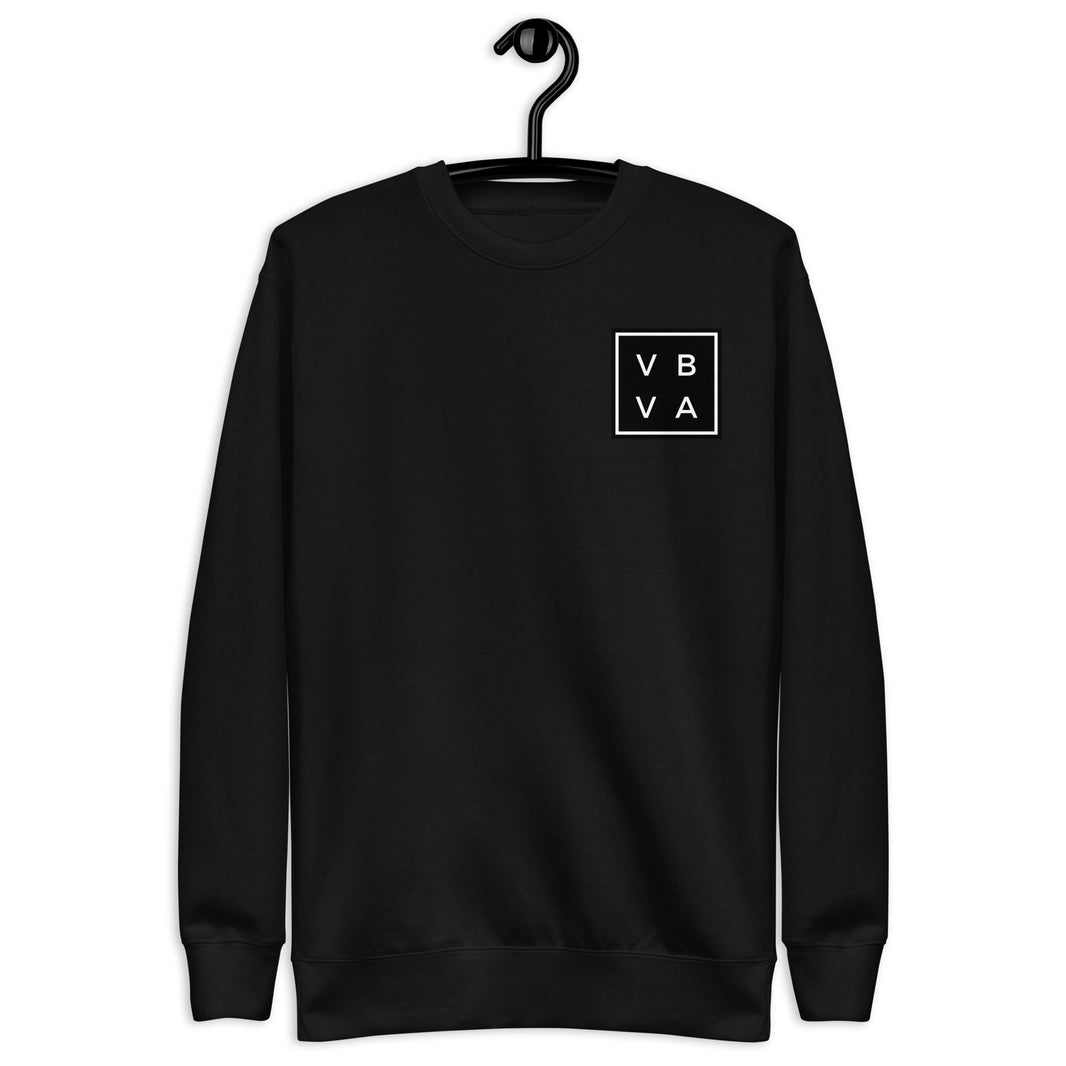 VBVA Unisex Premium Sweatshirt by CoVA Tennis Virginia Beach Virginia