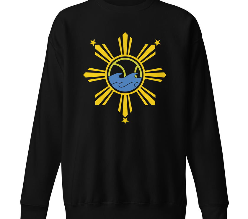 CoVA Tennis Culture Sun & Stars Unisex Premium Sweatshirt