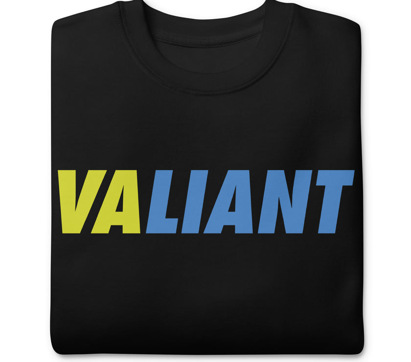 VALIANT by CoVA Tennis Unisex Premium Sweatshirt