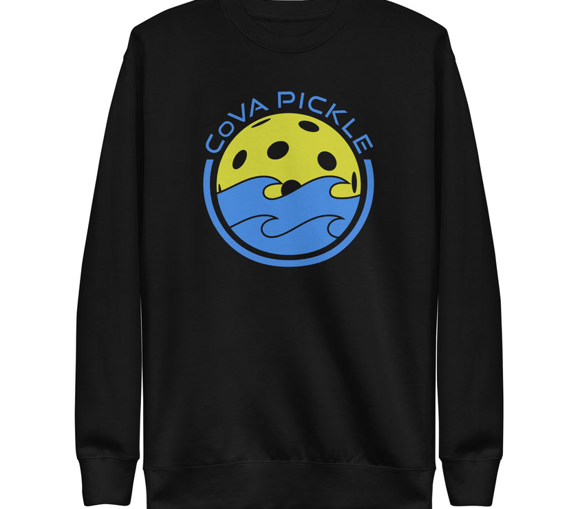 CoVA Pickle Ball & Waves Unisex Premium Sweatshirt