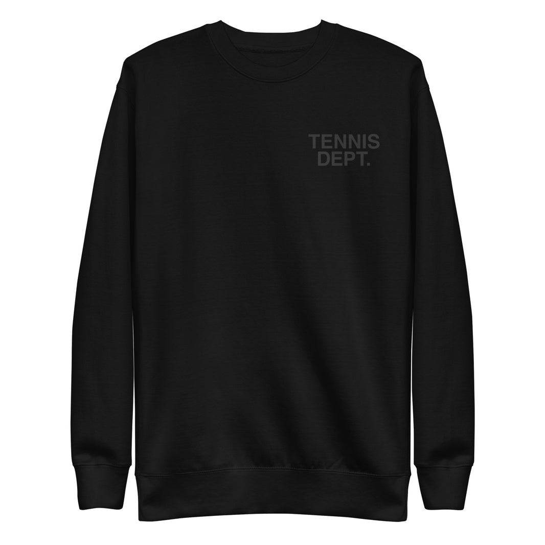 Tennis Dept Unisex Premium Sweatshirt by CoVA Tennis