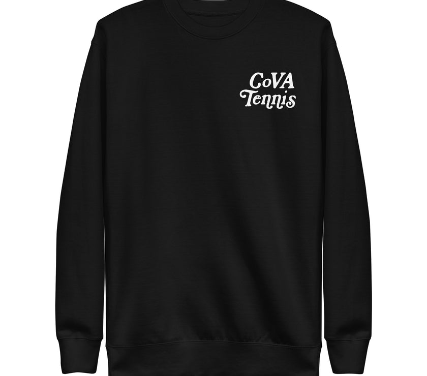 When In Doubt Call it Out by CoVA Tennis Unisex Premium Sweatshirt