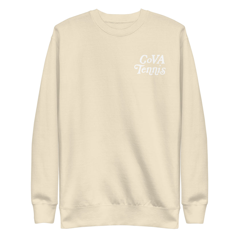 When In Doubt Call it Out by CoVA Tennis Unisex Premium Sweatshirt