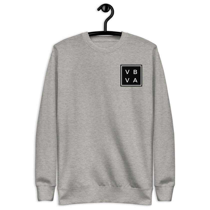 VBVA Unisex Premium Sweatshirt by CoVA Tennis Virginia Beach Virginia