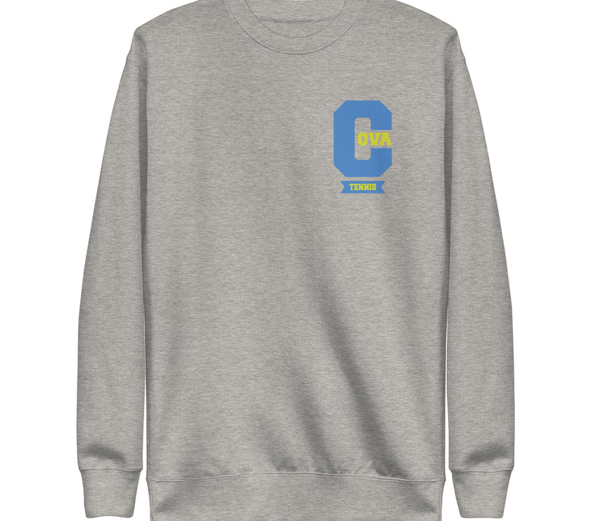 Varsity C CoVA Tennis Unisex Premium Sweatshirt