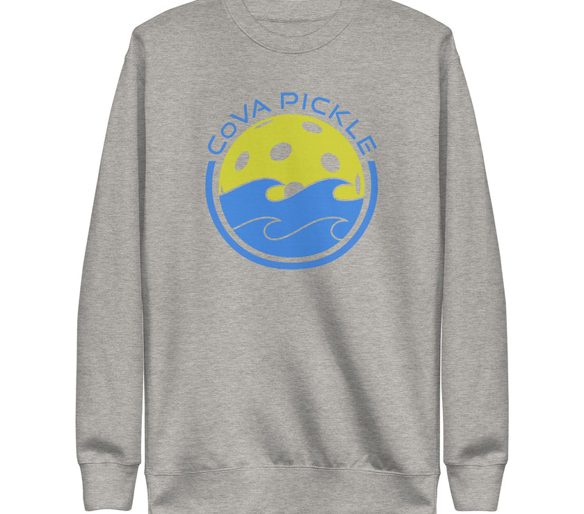 CoVA Pickle Ball & Waves Unisex Premium Sweatshirt