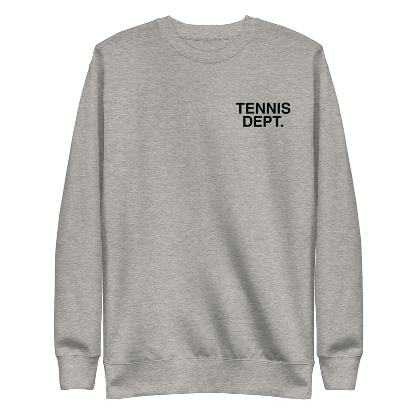 Tennis Dept Unisex Premium Sweatshirt by CoVA Tennis