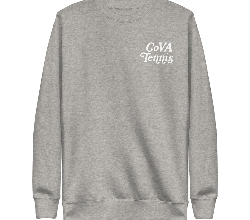 When In Doubt Call it Out by CoVA Tennis Unisex Premium Sweatshirt