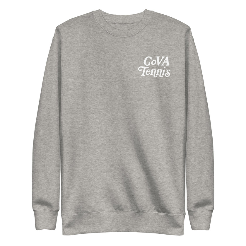 When In Doubt Call it Out by CoVA Tennis Unisex Premium Sweatshirt