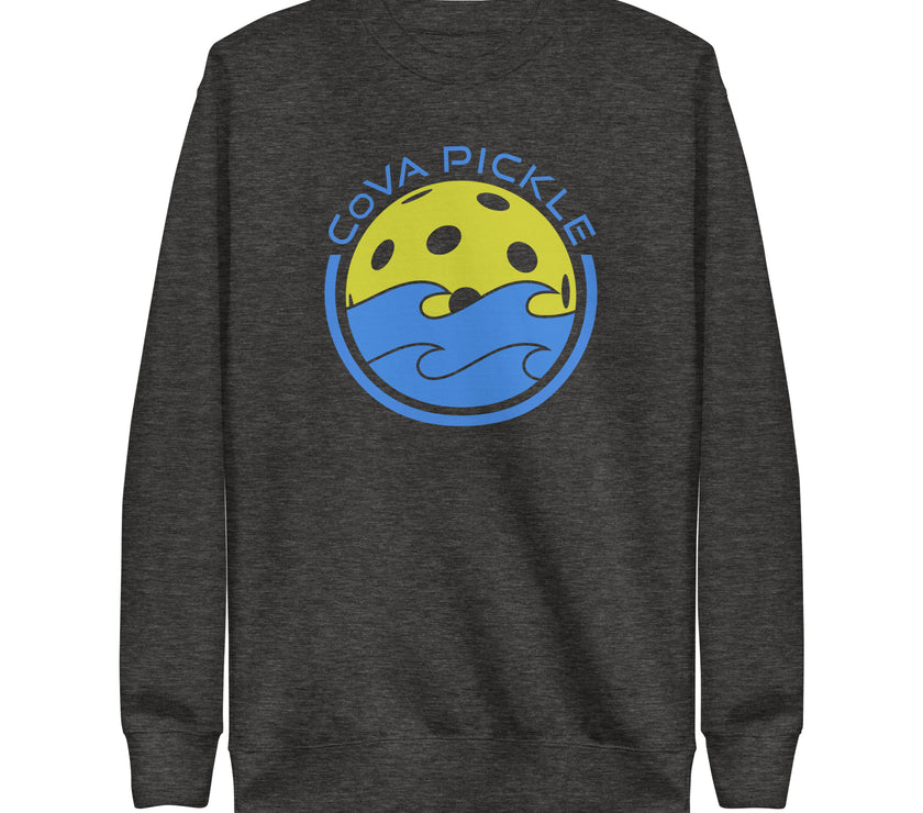 CoVA Pickle Ball & Waves Unisex Premium Sweatshirt