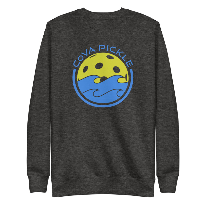 CoVA Pickle Ball & Waves Unisex Premium Sweatshirt