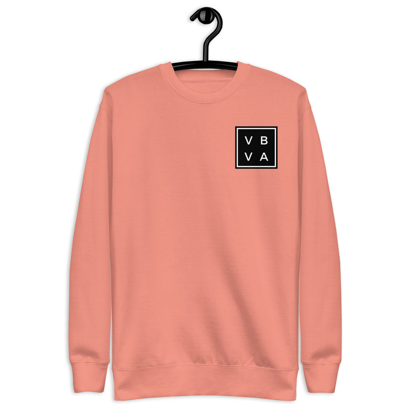 VBVA Unisex Premium Sweatshirt by CoVA Tennis Virginia Beach Virginia