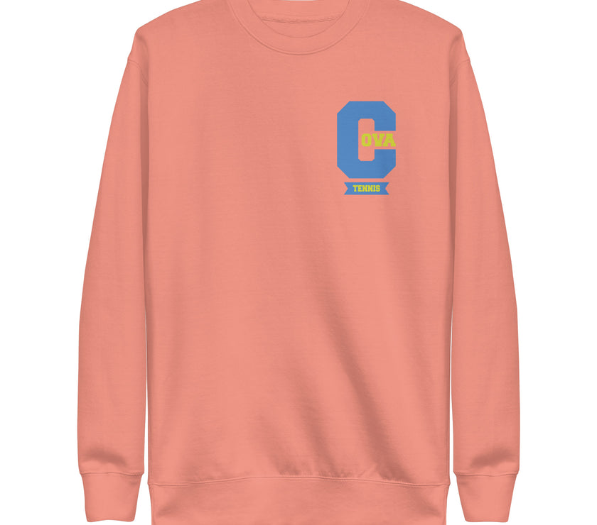 Varsity C CoVA Tennis Unisex Premium Sweatshirt