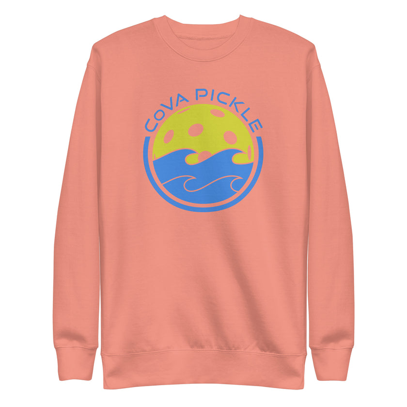 CoVA Pickle Ball & Waves Unisex Premium Sweatshirt