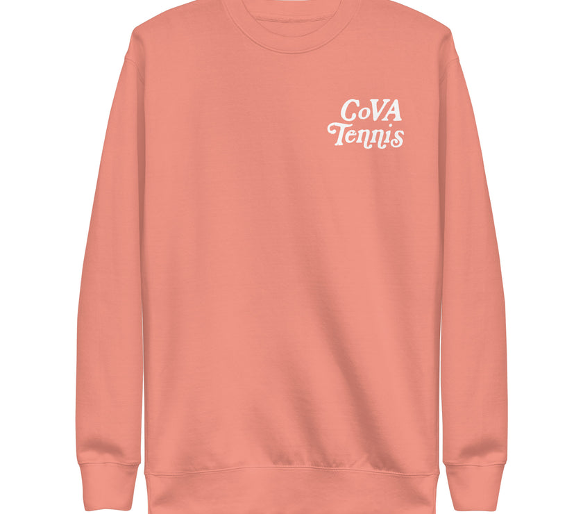 When In Doubt Call it Out by CoVA Tennis Unisex Premium Sweatshirt