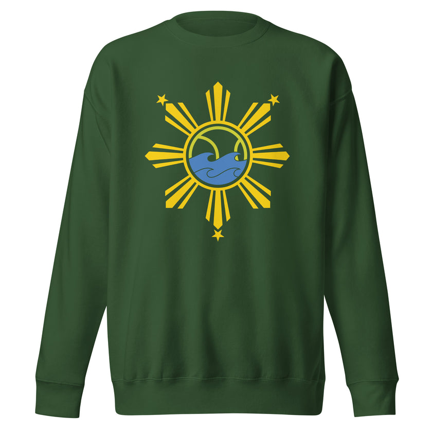 CoVA Tennis Culture Sun & Stars Unisex Premium Sweatshirt