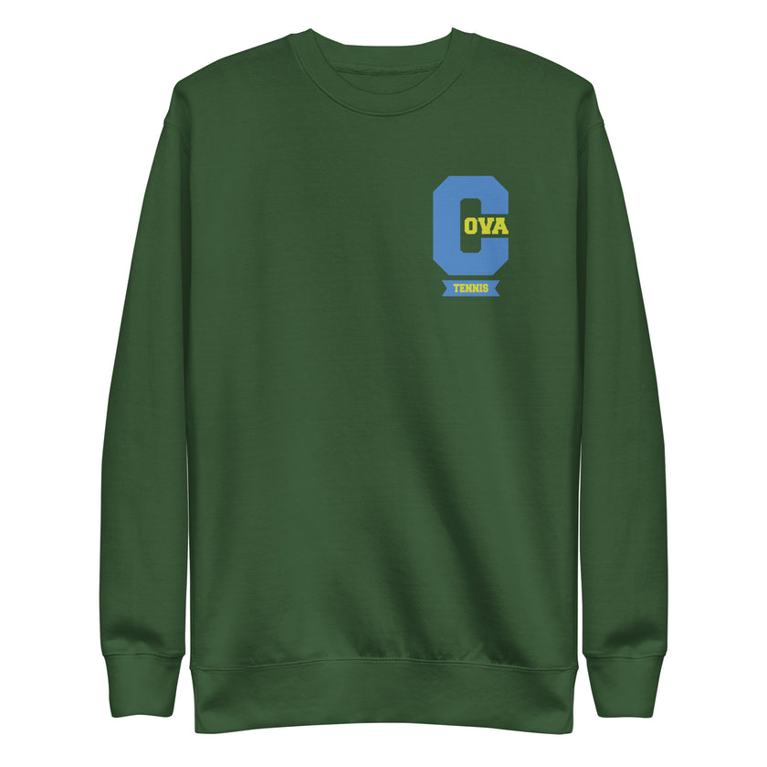 Varsity C CoVA Tennis Unisex Premium Sweatshirt