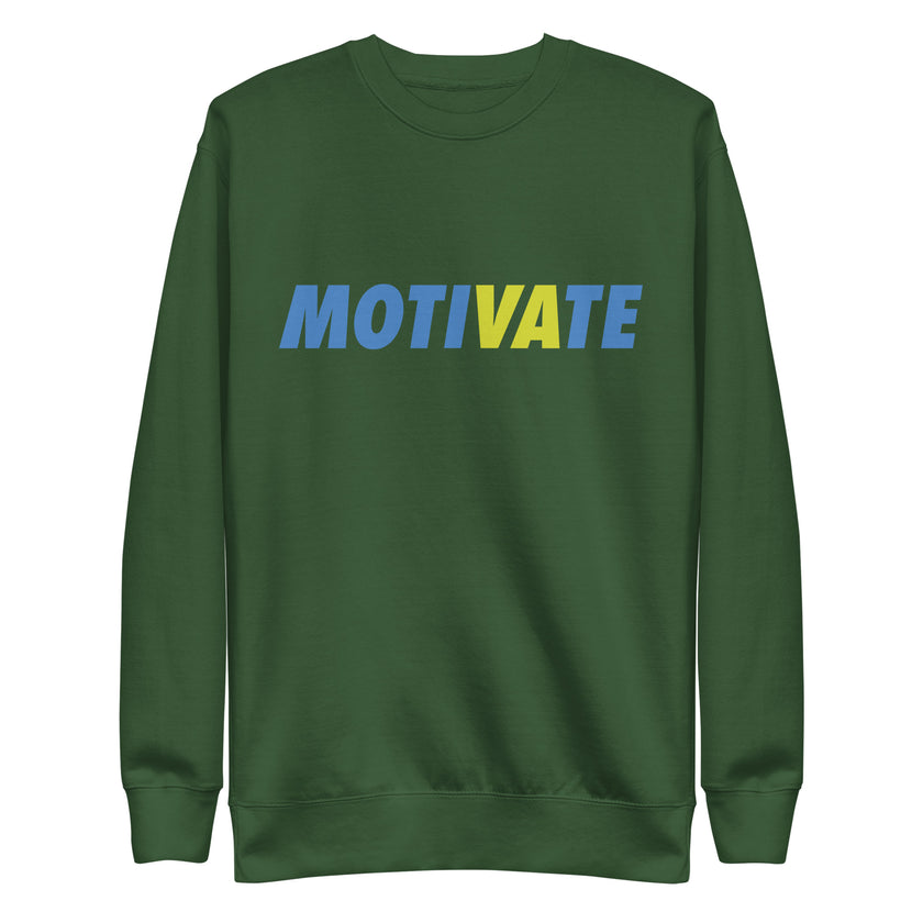 MOTIVATE by CoVA Tennis Unisex Premium Sweatshirt