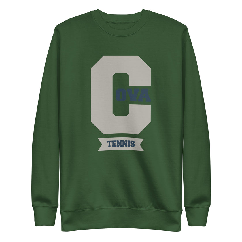 Varsity C CoVA Tennis Unisex Premium Sweatshirt