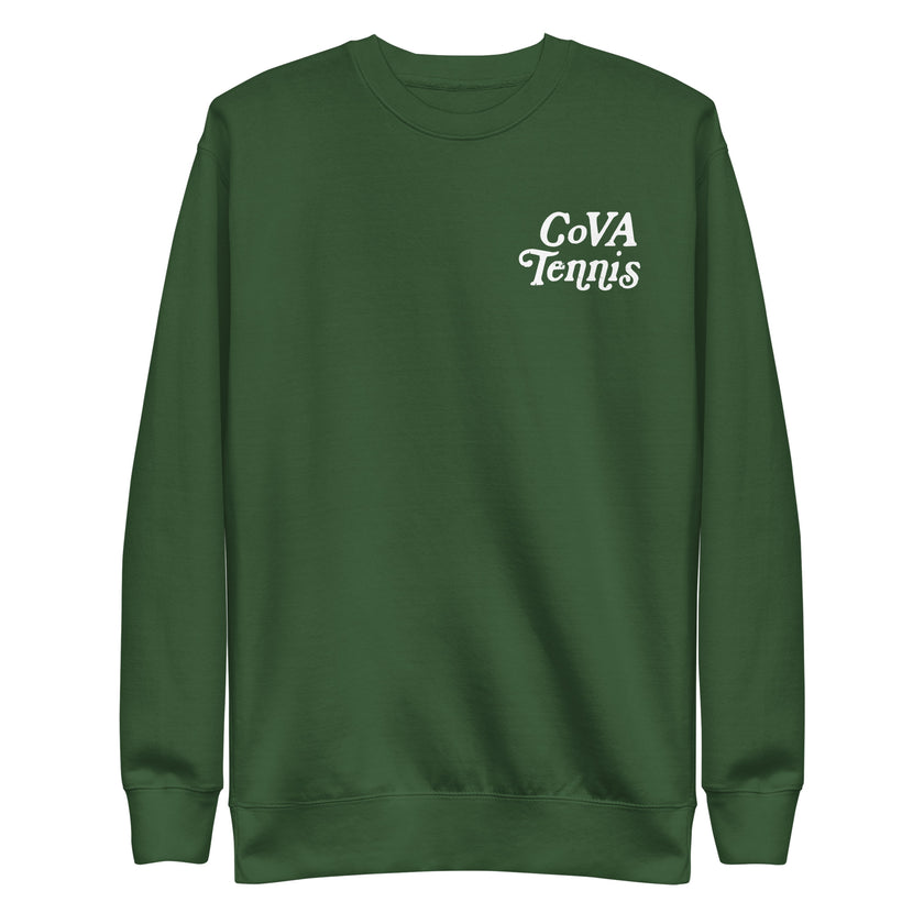 When In Doubt Call it Out by CoVA Tennis Unisex Premium Sweatshirt