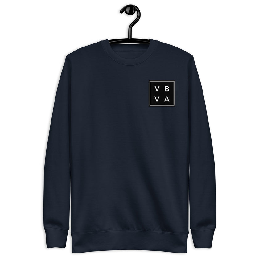 VBVA Unisex Premium Sweatshirt by CoVA Tennis Virginia Beach Virginia