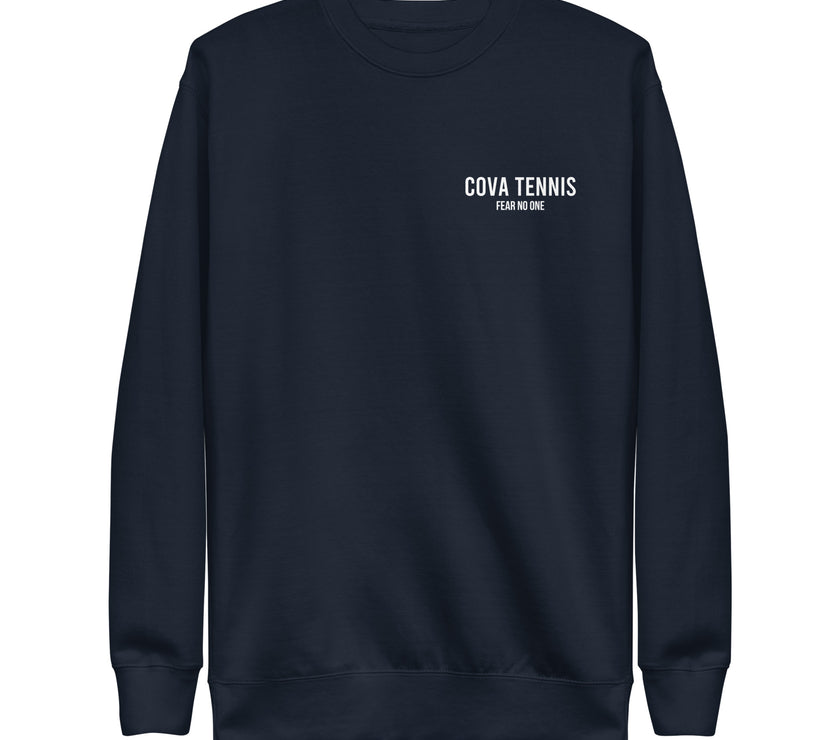 Fear No One CoVA Tennis Unisex Premium Sweatshirt