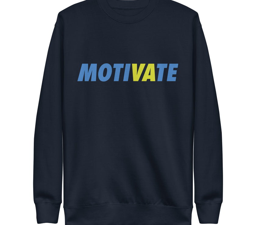 MOTIVATE by CoVA Tennis Unisex Premium Sweatshirt