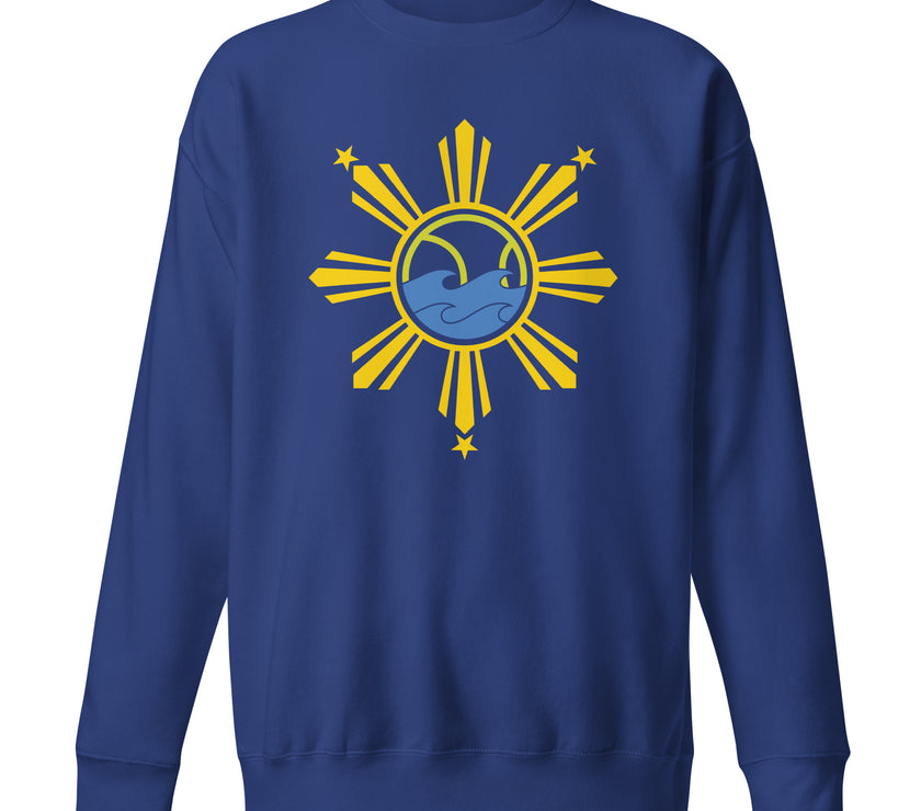 CoVA Tennis Culture Sun & Stars Unisex Premium Sweatshirt