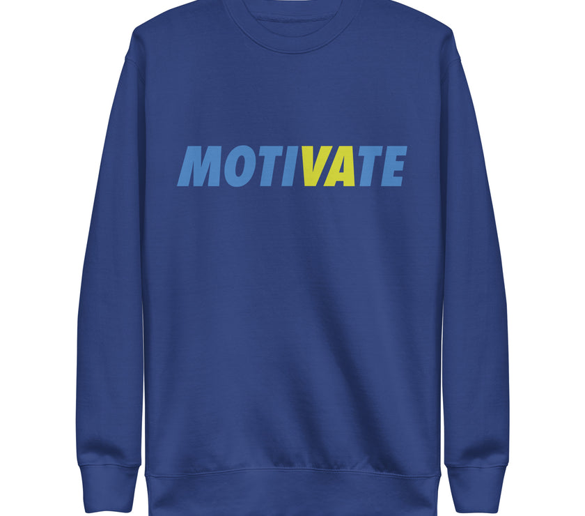 MOTIVATE by CoVA Tennis Unisex Premium Sweatshirt