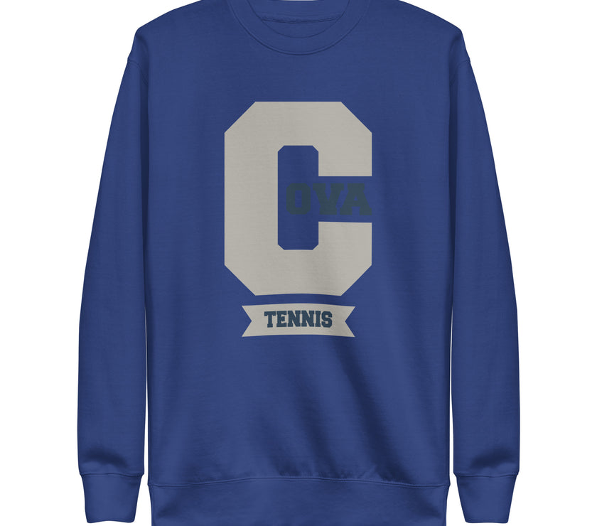 Varsity C CoVA Tennis Unisex Premium Sweatshirt