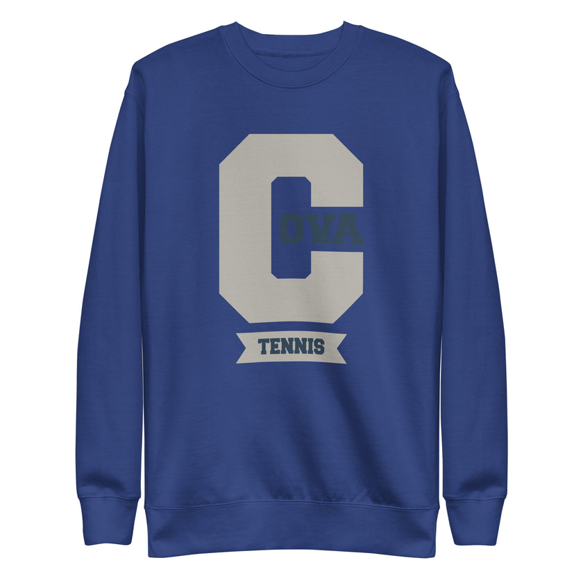 Varsity C CoVA Tennis Unisex Premium Sweatshirt