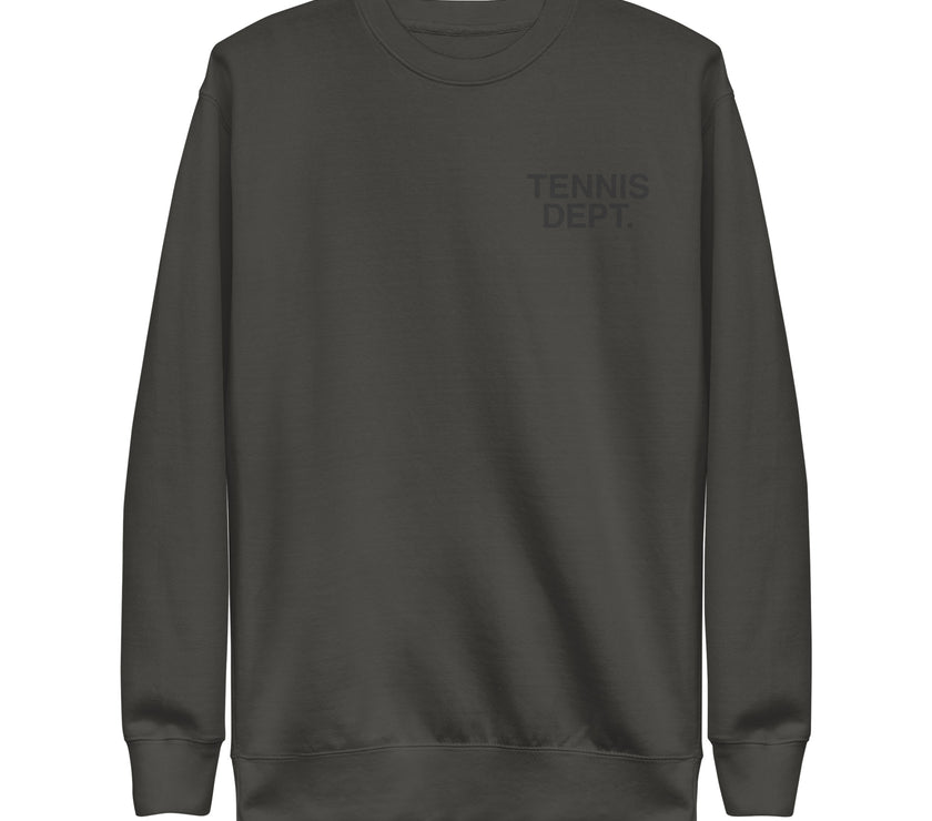 Tennis Dept Unisex Premium Sweatshirt by CoVA Tennis