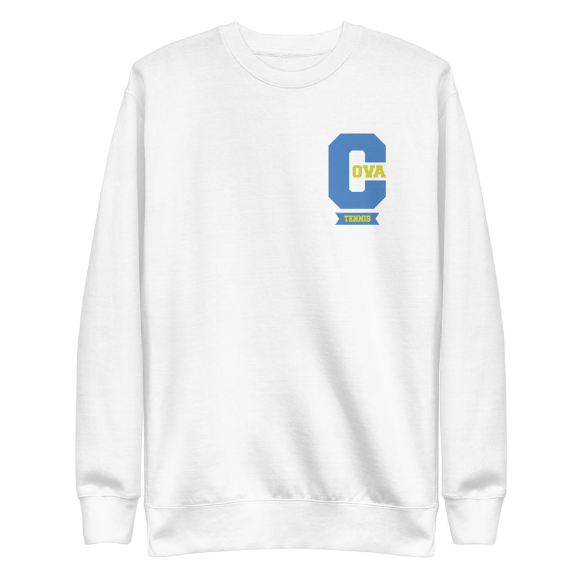 Varsity C CoVA Tennis Unisex Premium Sweatshirt