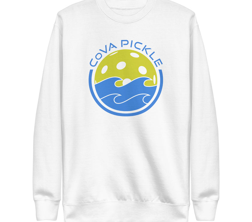 CoVA Pickle Ball & Waves Unisex Premium Sweatshirt