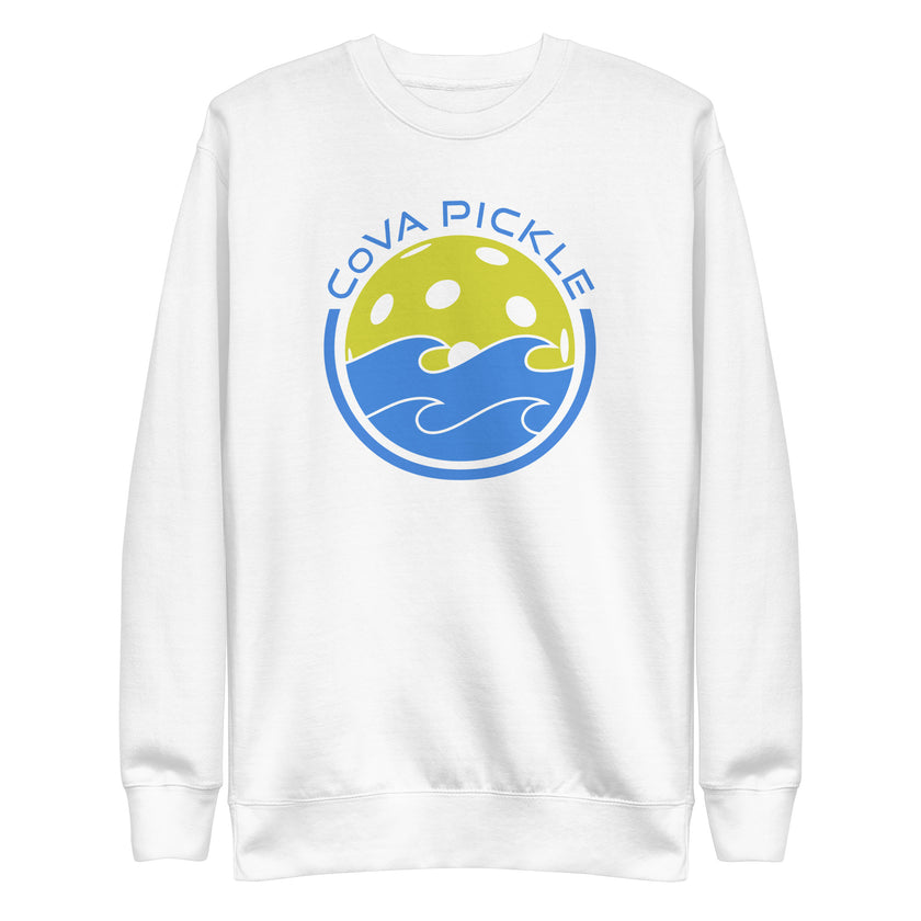 CoVA Pickle Ball & Waves Unisex Premium Sweatshirt