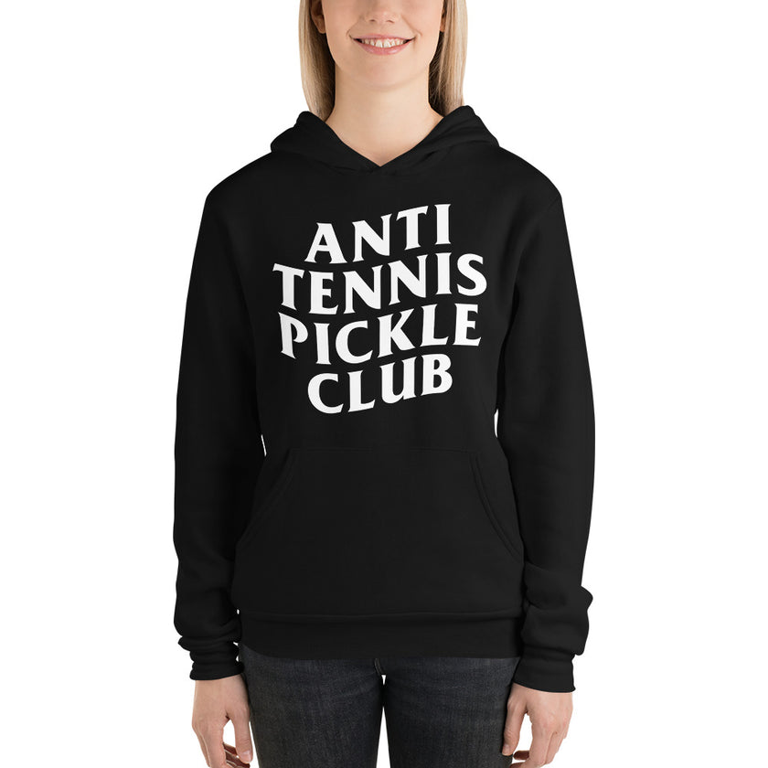 Anti Tennis Pickleball Club Unisex Lightweight hoodie