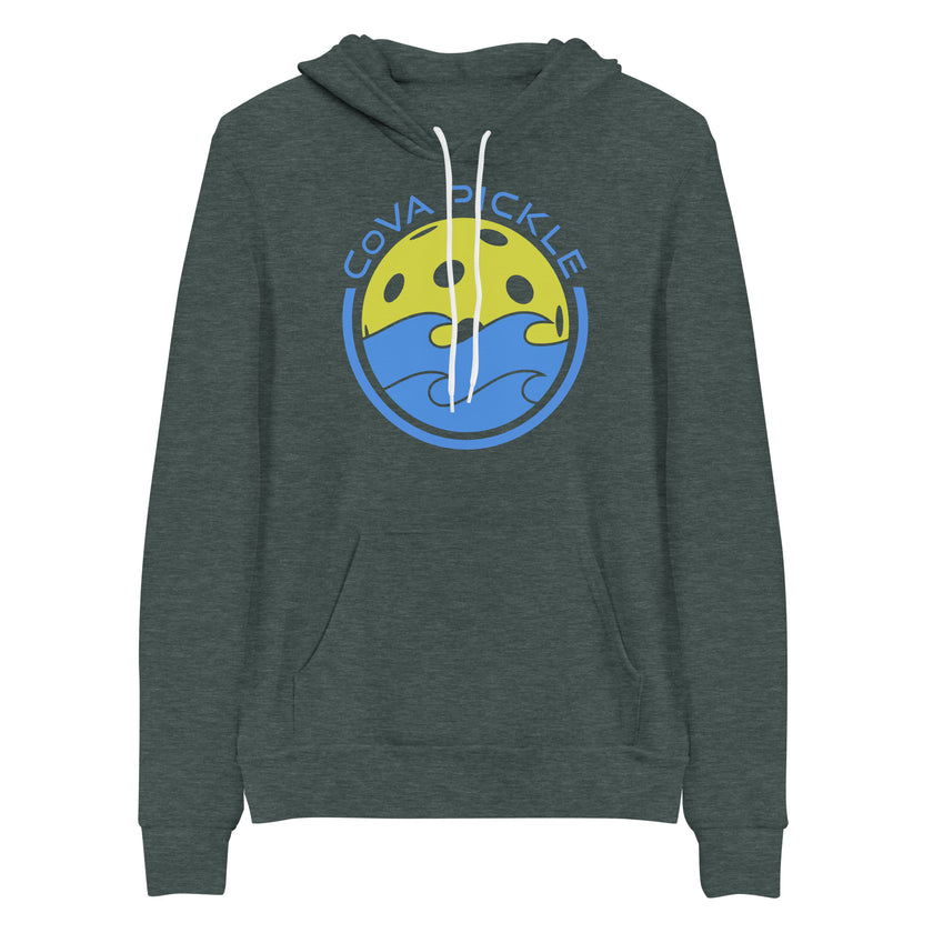 CoVA Pickle Ball & Waves Unisex Lightweight hoodie