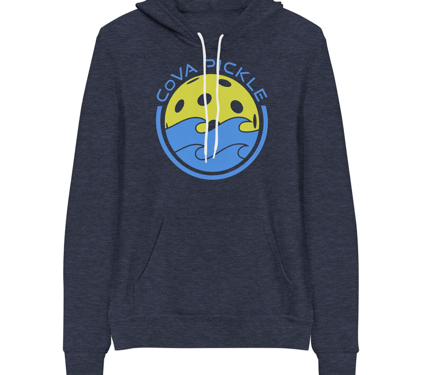 CoVA Pickle Ball & Waves Unisex Lightweight hoodie