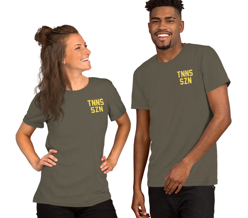 TNNS SZN Unisex t-shirt by CoVA Tennis