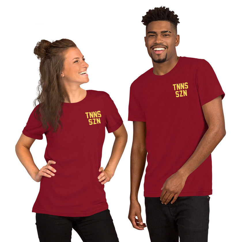 TNNS SZN Unisex t-shirt by CoVA Tennis