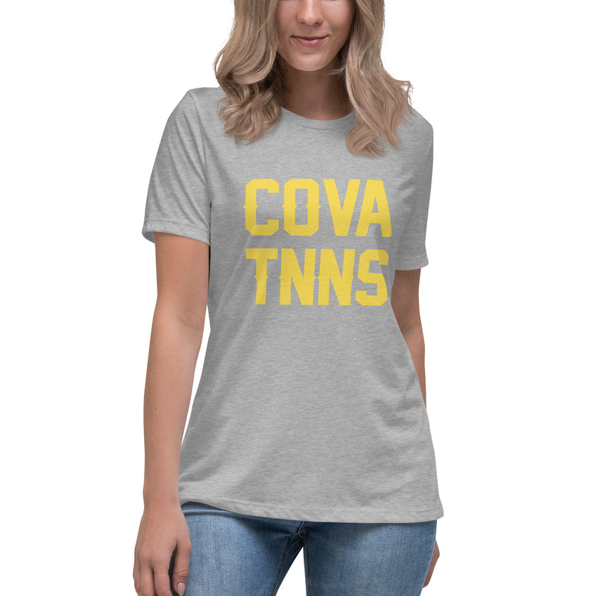 CoVA TNNS Women's Relaxed T-Shirt by CoVA Tennis