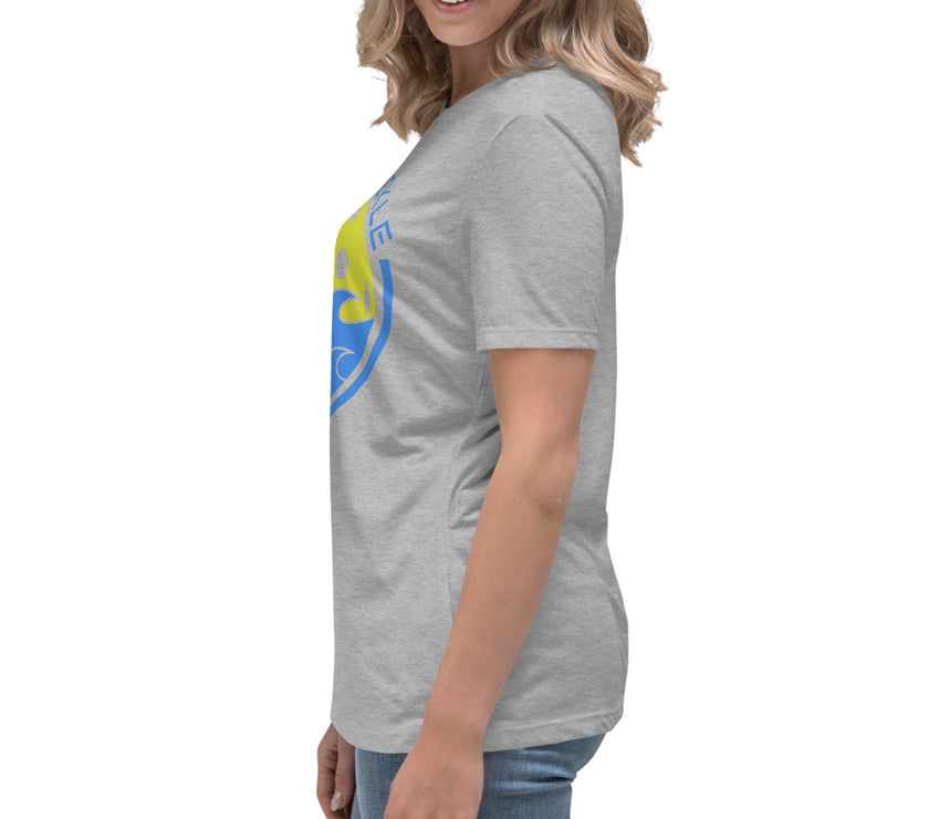 CoVA Pickle Ball & Waves Women's Relaxed T-Shirt