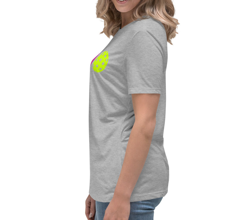 Peace Love Pickleball Women's Relaxed T-Shirt