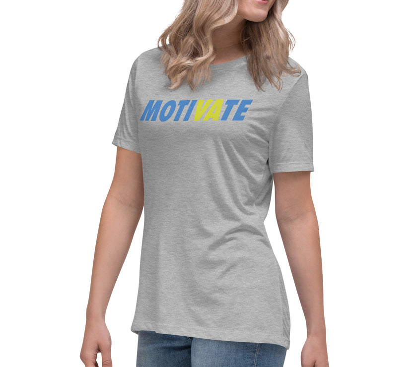 MOTIVATE by CoVA Tennis Women's Relaxed T-Shirt