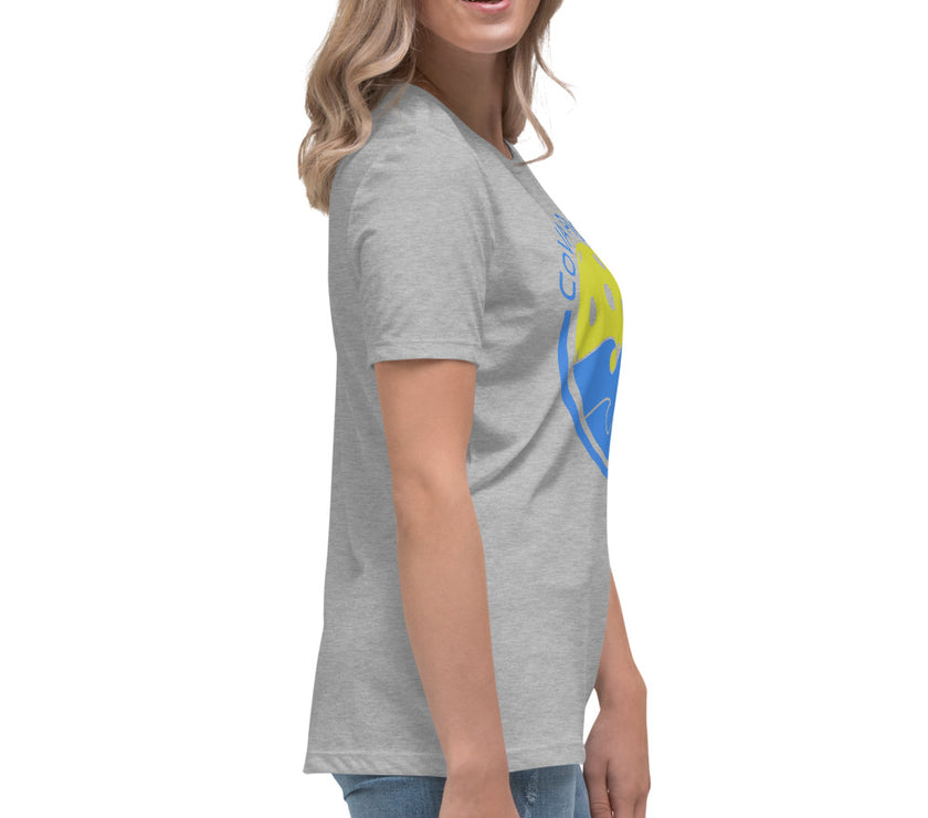 CoVA Pickle Ball & Waves Women's Relaxed T-Shirt