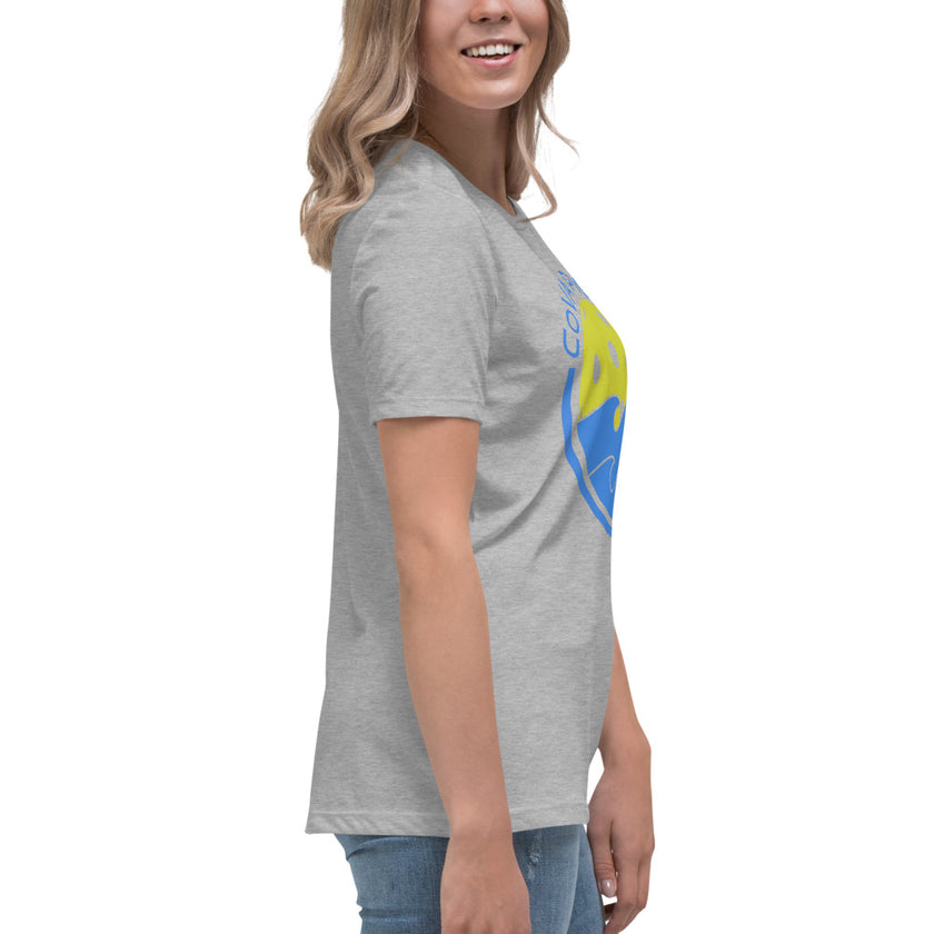 CoVA Pickle Ball & Waves Women's Relaxed T-Shirt