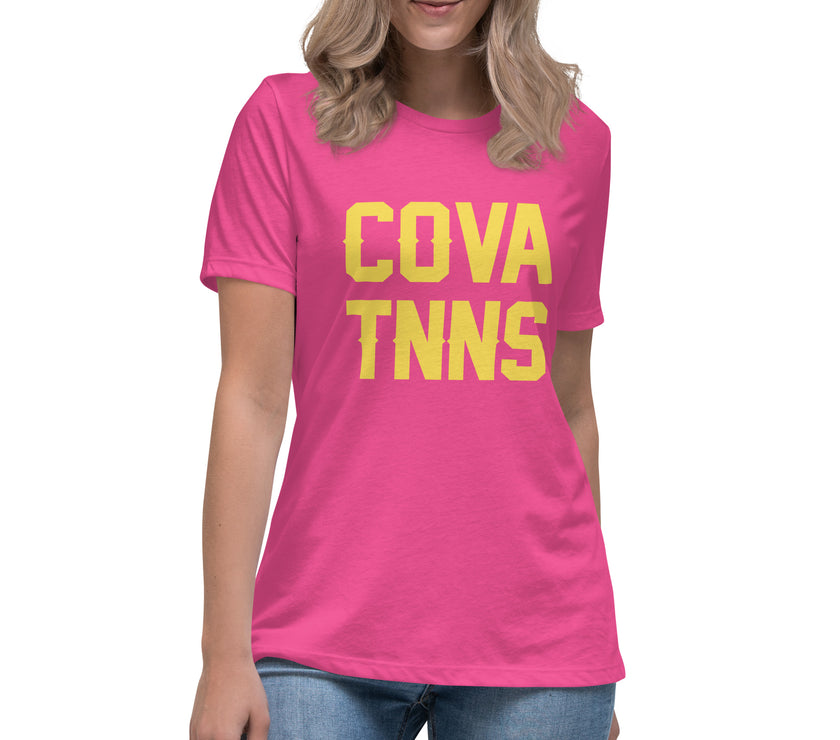 CoVA TNNS Women's Relaxed T-Shirt by CoVA Tennis