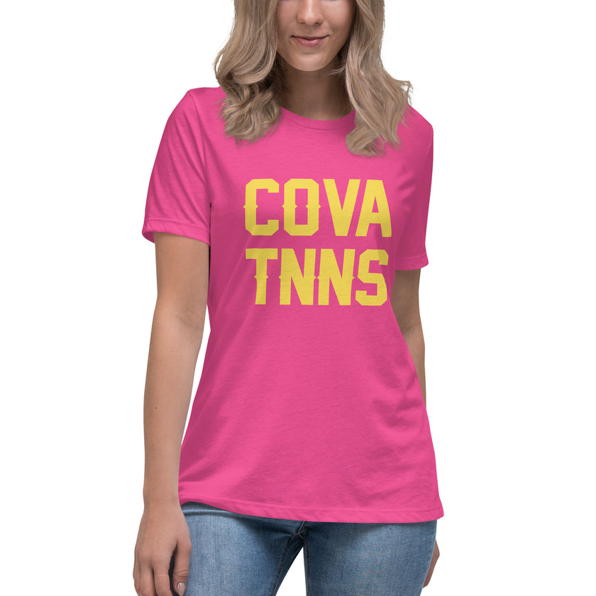 CoVA TNNS Women's Relaxed T-Shirt by CoVA Tennis